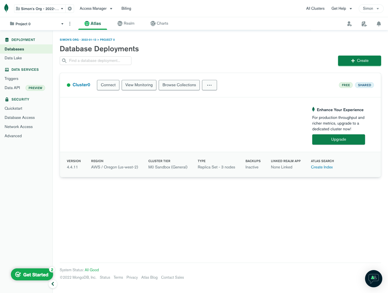 Cluster Overview